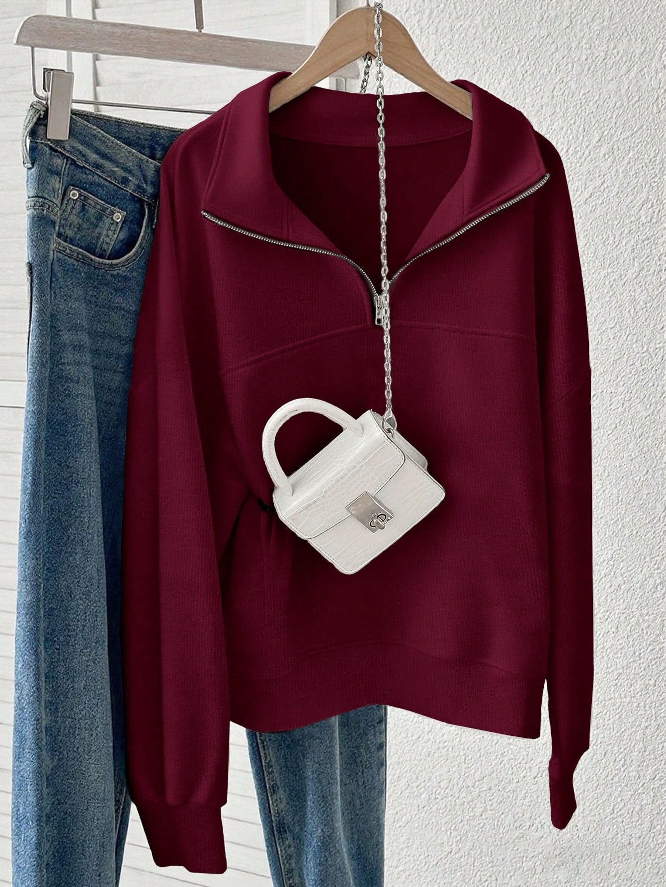 INAWLY Women's Loose Split Zip-Up Hoodie,Graduation,Teacher,Back To School Pullover Fall