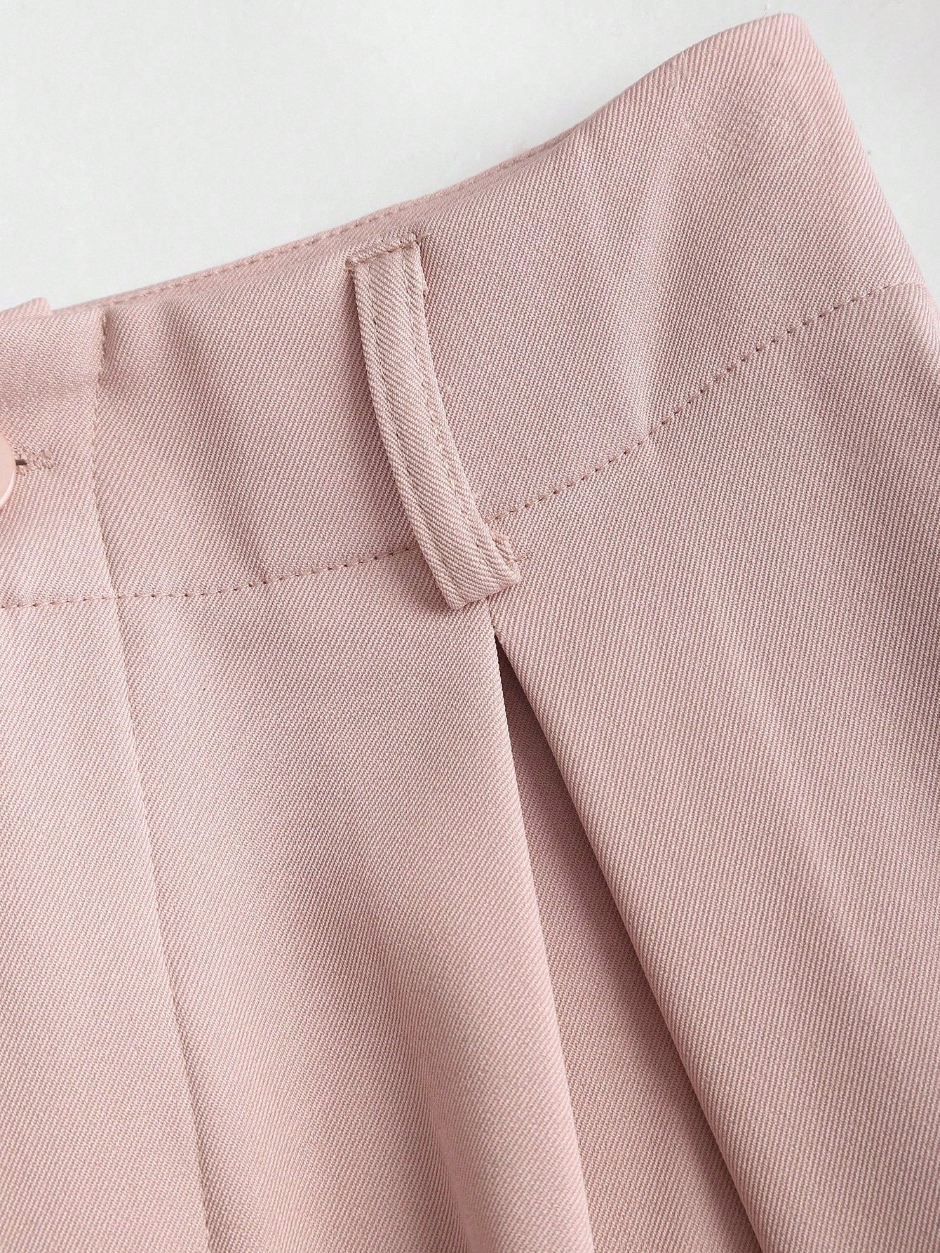 Sweetra Vintage Elegant Jacquard Pleated Wide-Leg Pants For Women, Autumn/Winter Fall Cloth For Women