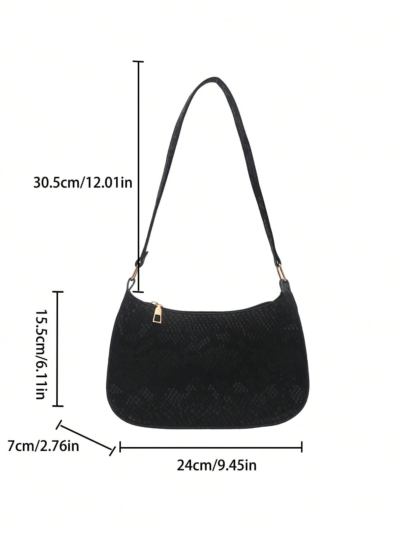 Lightweight,Business Casual Mini Crocodile Embossed Chain Bag For Teen Girls Women College Students,Rookies & White-Collar Workers Perfect For Office,College,Work ,Business,Commute,Outdoors, Travel, Outings, Animal Print Women Bag