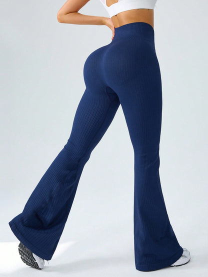 Gameset SHEIN Sport Women's High Waist Flare Seamless Yoga Leggings