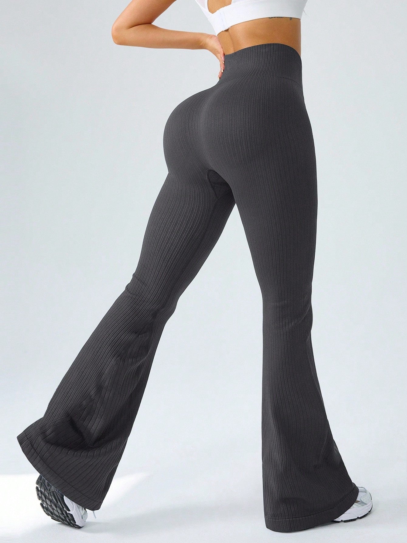 Gameset SHEIN Sport Women's High Waist Flare Seamless Yoga Leggings