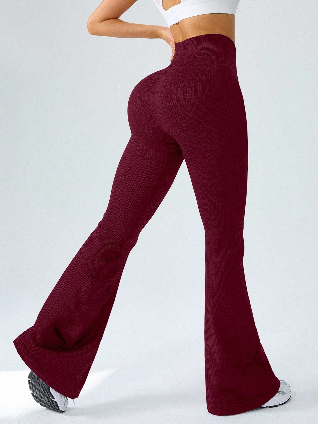 Gameset SHEIN Sport Women's High Waist Flare Seamless Yoga Leggings