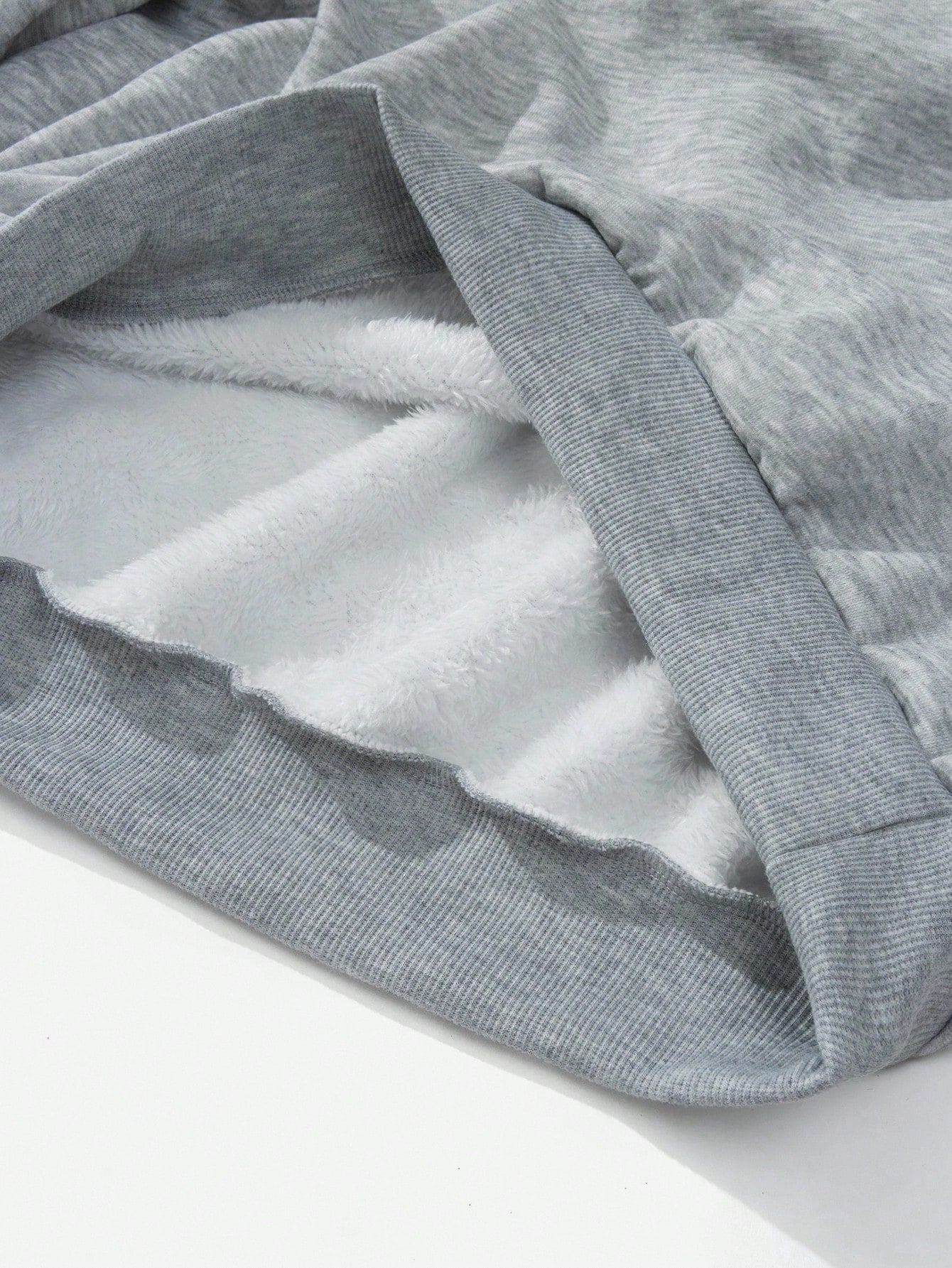 Attitoon Attitoon Retro American Campus Style Casual Oversized Unisex Women's Loose Half-Zip High Neck Fleece Hoodie, Suitable For Autumn/Winter