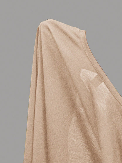 EMERY ROSE Women's Casual Batwing Sleeve Regular Outerwear For Daily Wear