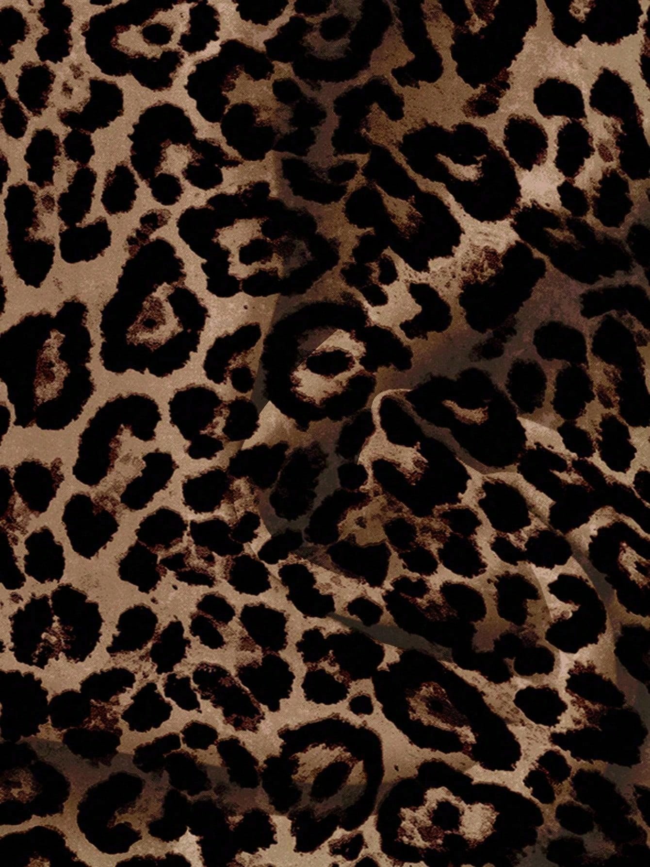 EMERY ROSE Women's Floral & Maple Leaf Print Casual Shirt, Suitable For Autumn,Fall Clothes For Women