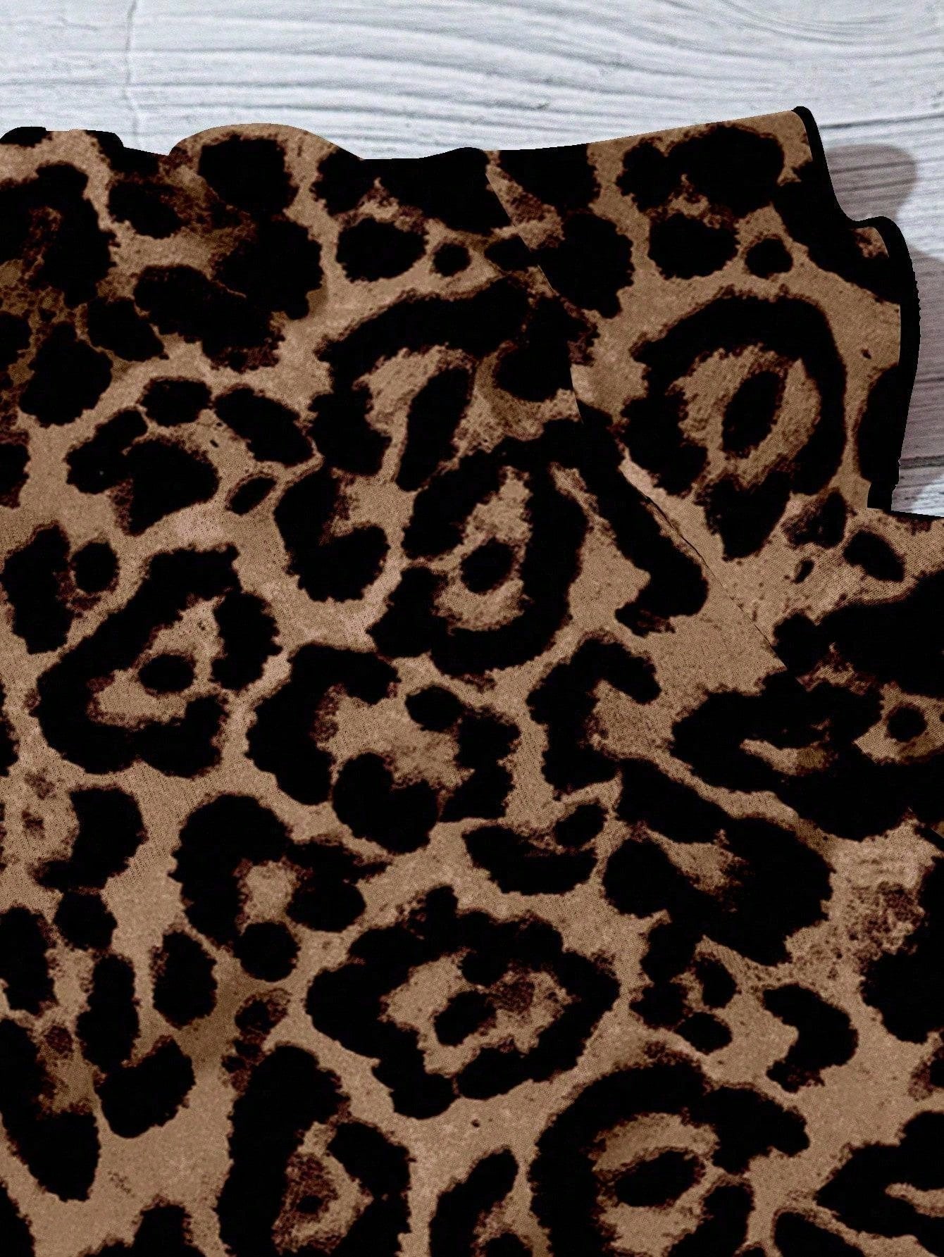 EMERY ROSE Women's Floral & Maple Leaf Print Casual Shirt, Suitable For Autumn,Fall Clothes For Women