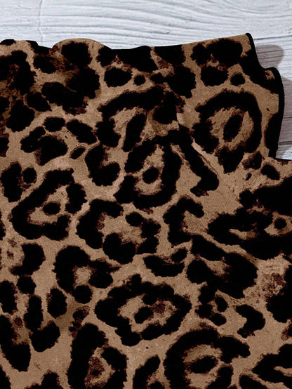 EMERY ROSE Women's Floral & Maple Leaf Print Casual Shirt, Suitable For Autumn,Fall Clothes For Women