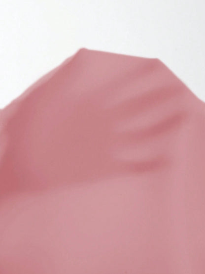 SHEIN Clasi Women's Spring/Summer Western Bohemian Style Casual Shirred Waist Cinched Criss-Cross Twisted Back Dropped Shoulder Flared Sleeve Midi Dress