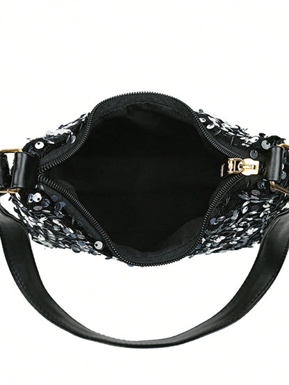 Popular Bag Women's New Fashion Korean Version Handbag All Shoulder Small Square Bag