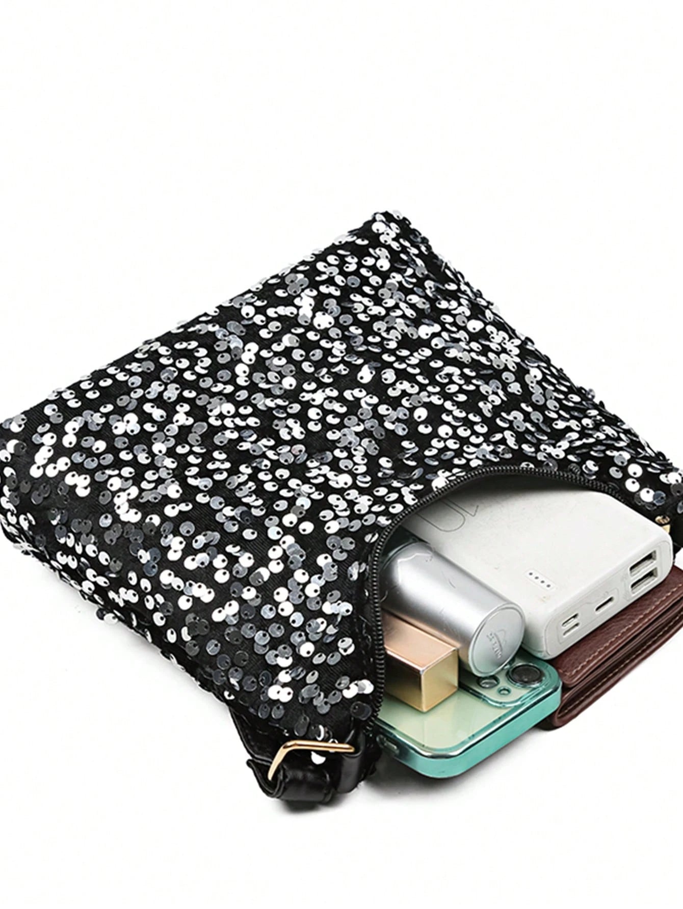 Popular Bag Women's New Fashion Korean Version Handbag All Shoulder Small Square Bag