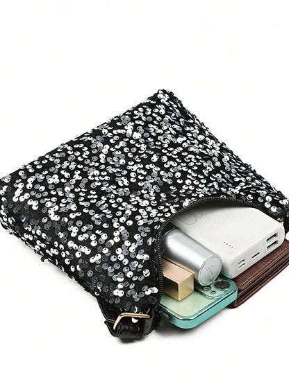 Popular Bag Women's New Fashion Korean Version Handbag All Shoulder Small Square Bag