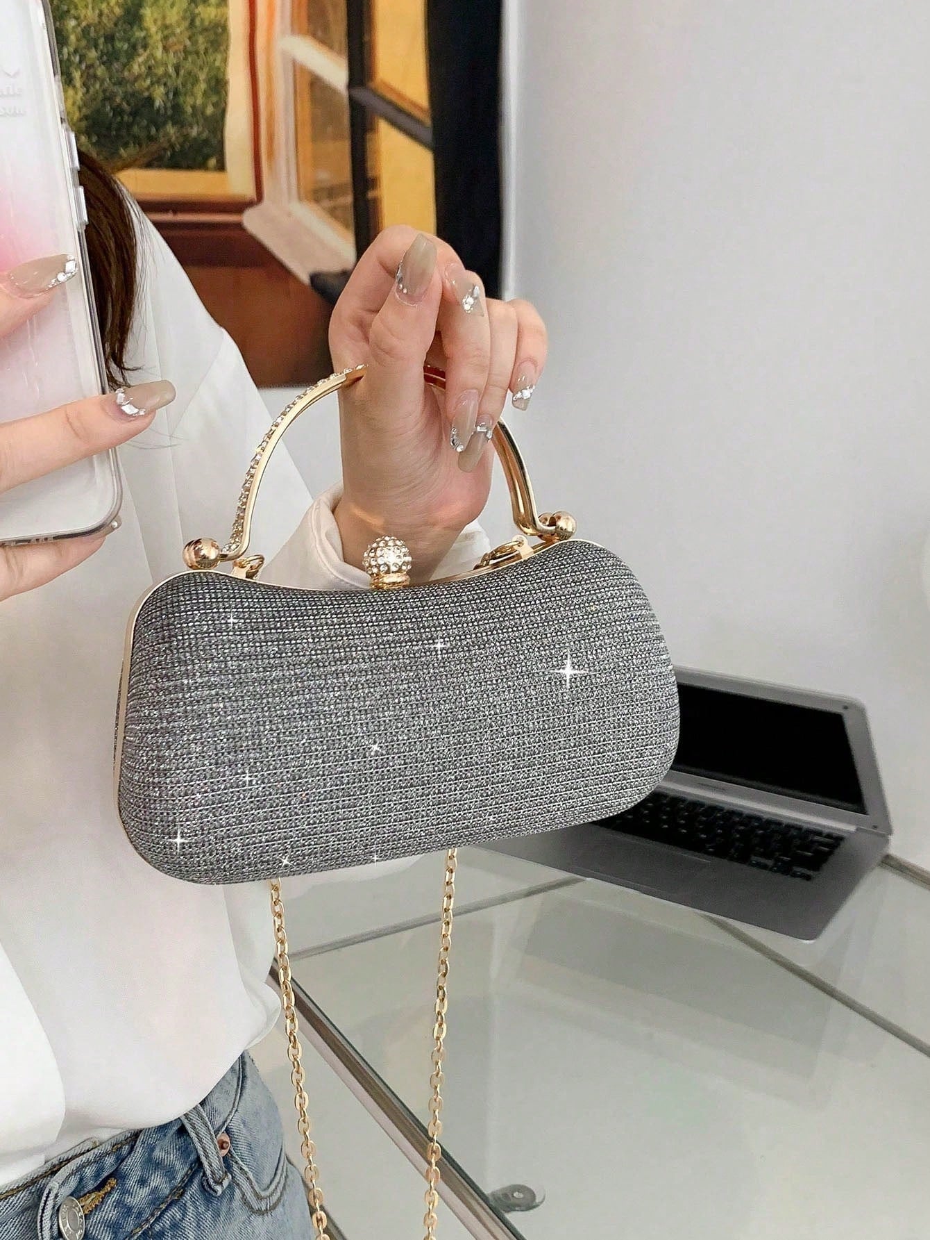 Fashionable Casual Party Versatile Chain Handbag For Women