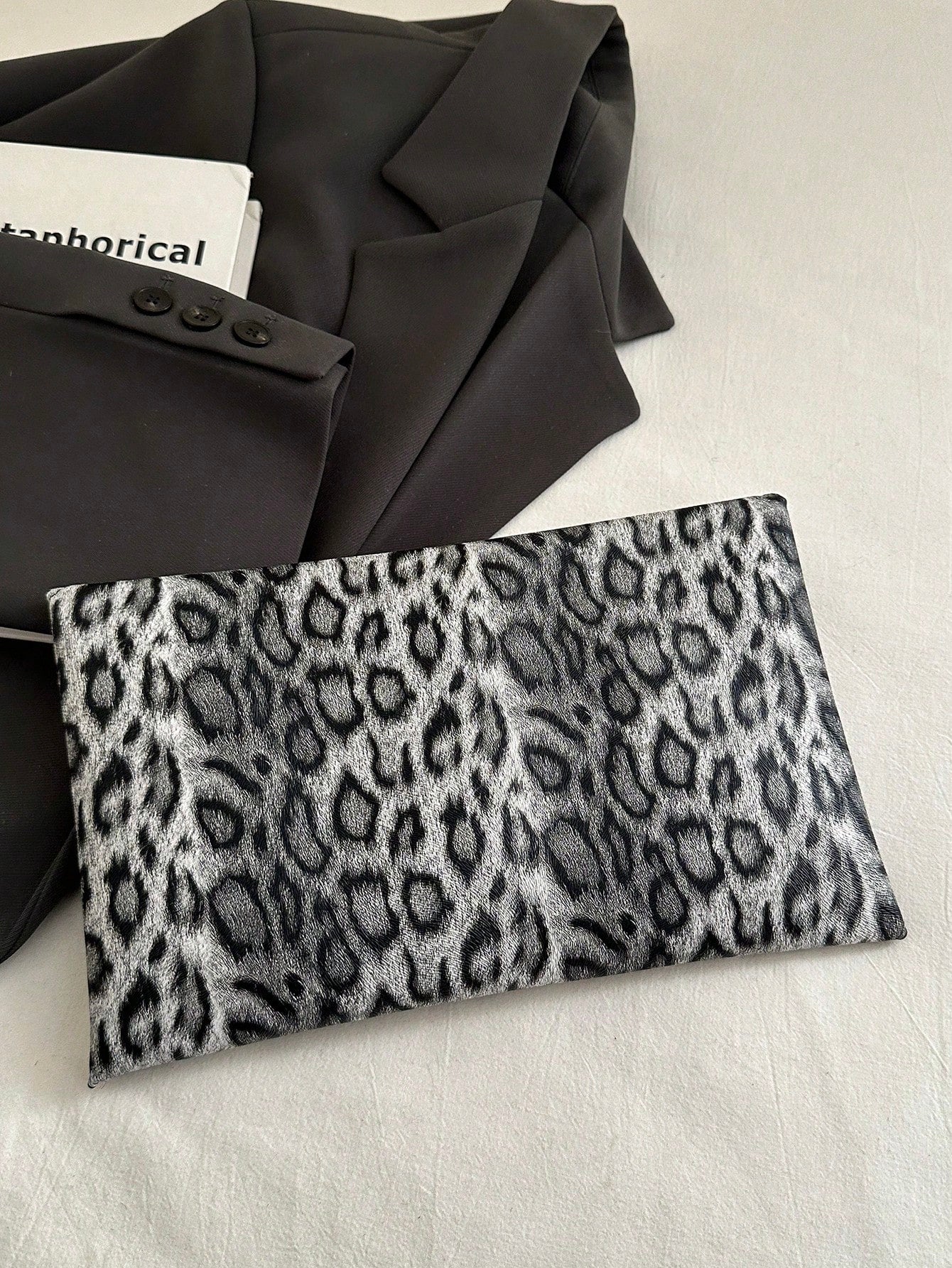 Crocodile Print, Snake Print, Solid Color, Minimalist, Fashionable, Casual PU Clutch, Envelope Bag, Fashionable Clutch Bags For Woman