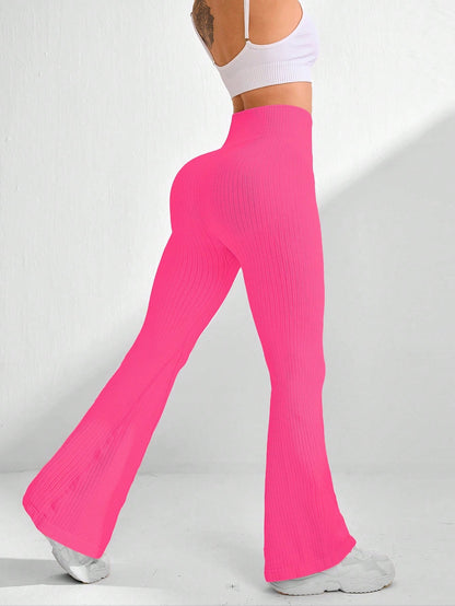 Gameset SHEIN Sport Women's High Waist Flare Seamless Yoga Leggings