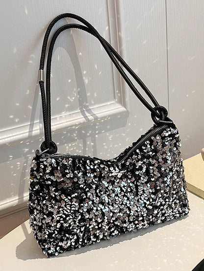 Popular Bag Women's New Fashion Korean Version Handbag All Shoulder Small Square Bag