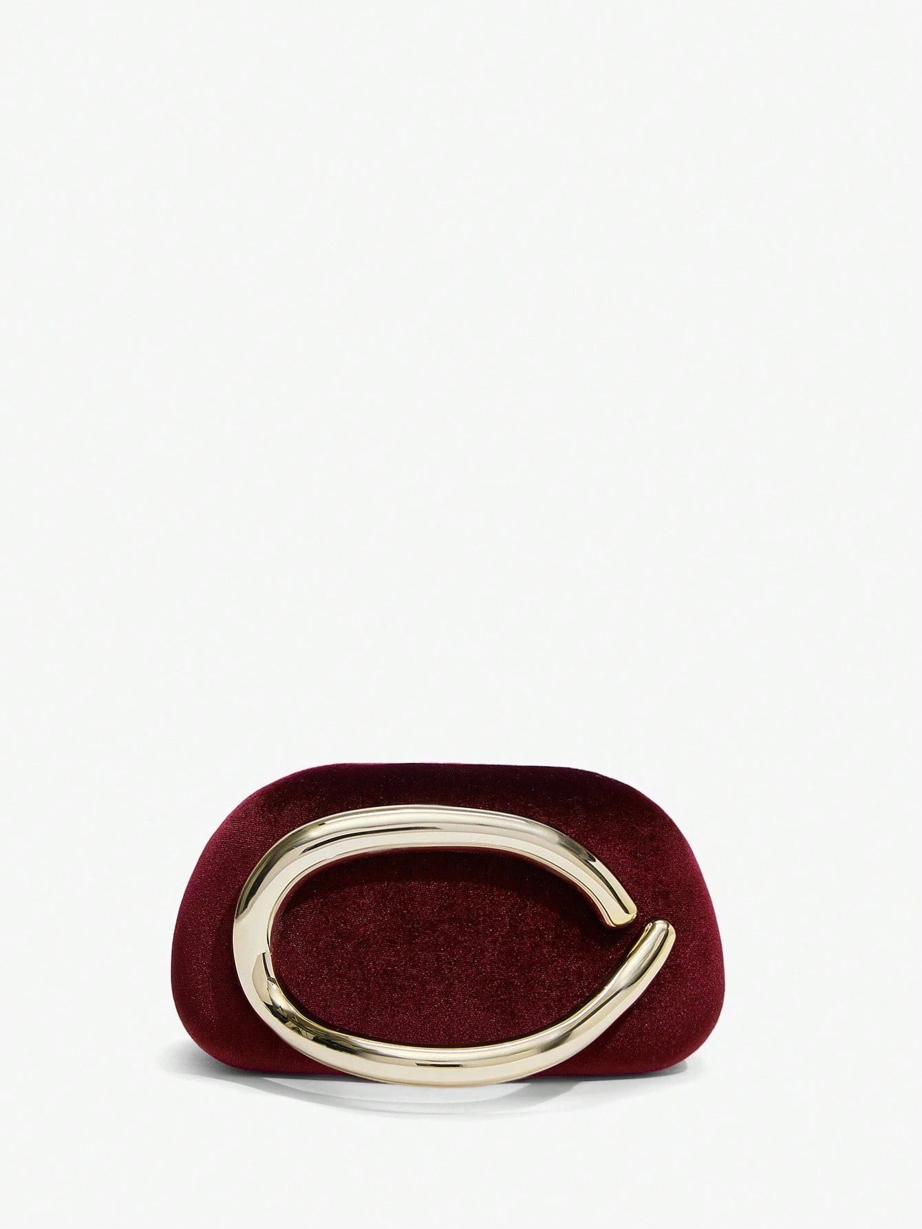 SHEIN BAE Women's Fashionable Metallic Effect Evening Party Clutch Bag, Perfectly Matching With Bridal Party, Party Bags,Perfect For Party Wedding Prom Dinner/Banquet Matching With Holiday Party Dress Evening Dress & Sequin Dress