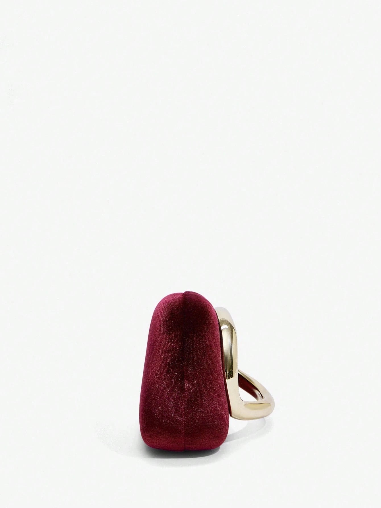 SHEIN BAE Women's Fashionable Metallic Effect Evening Party Clutch Bag, Perfectly Matching With Bridal Party, Party Bags,Perfect For Party Wedding Prom Dinner/Banquet Matching With Holiday Party Dress Evening Dress & Sequin Dress