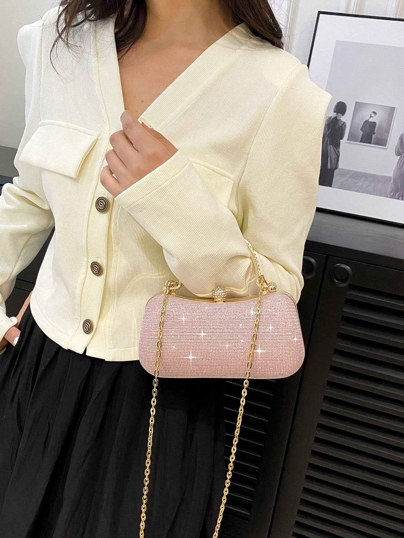 Fashionable Casual Party Versatile Chain Handbag For Women