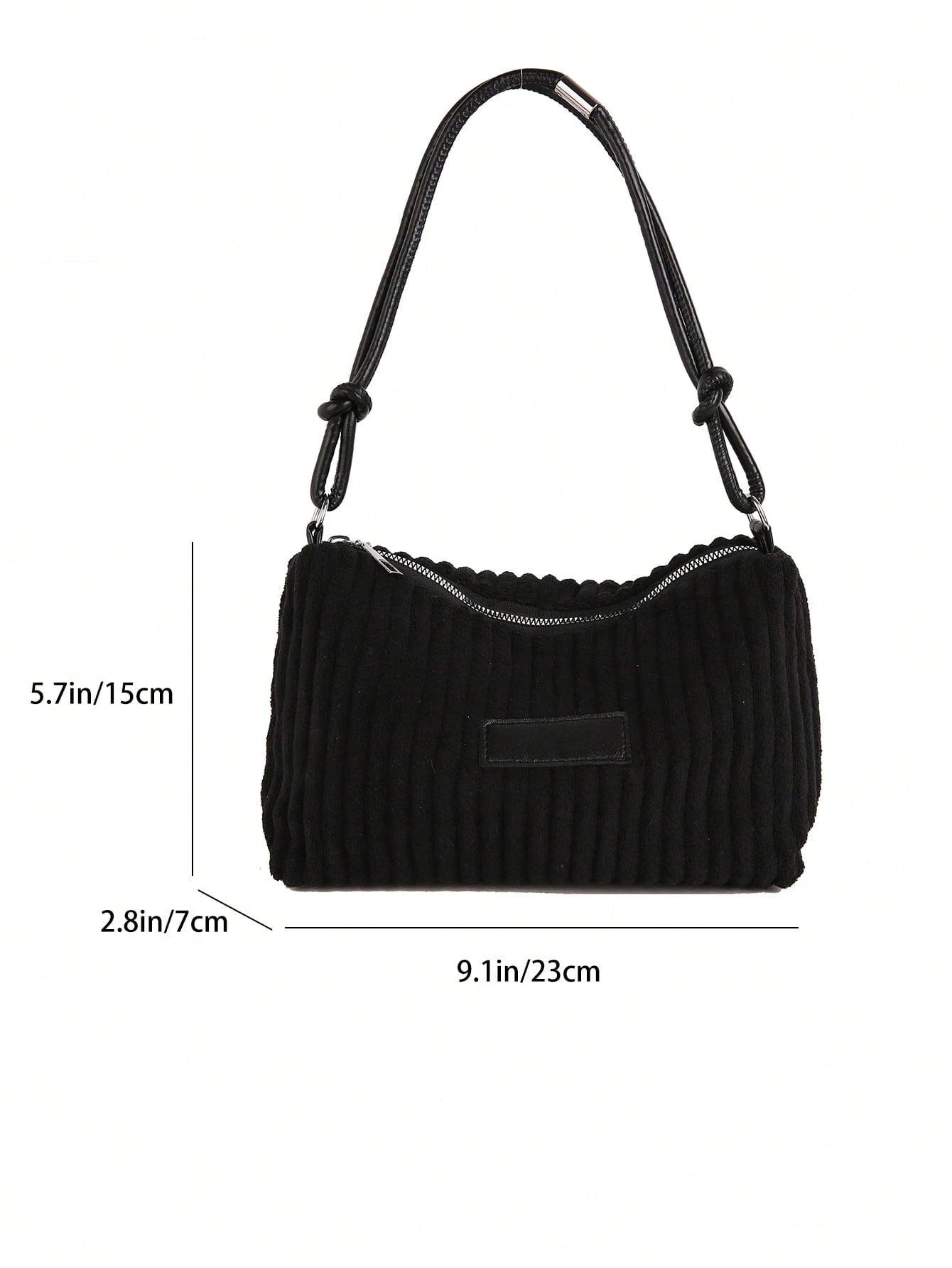 1pc Gold-Tone Glittery Crescent Moon Shape PVC Shoulder Bag For Women