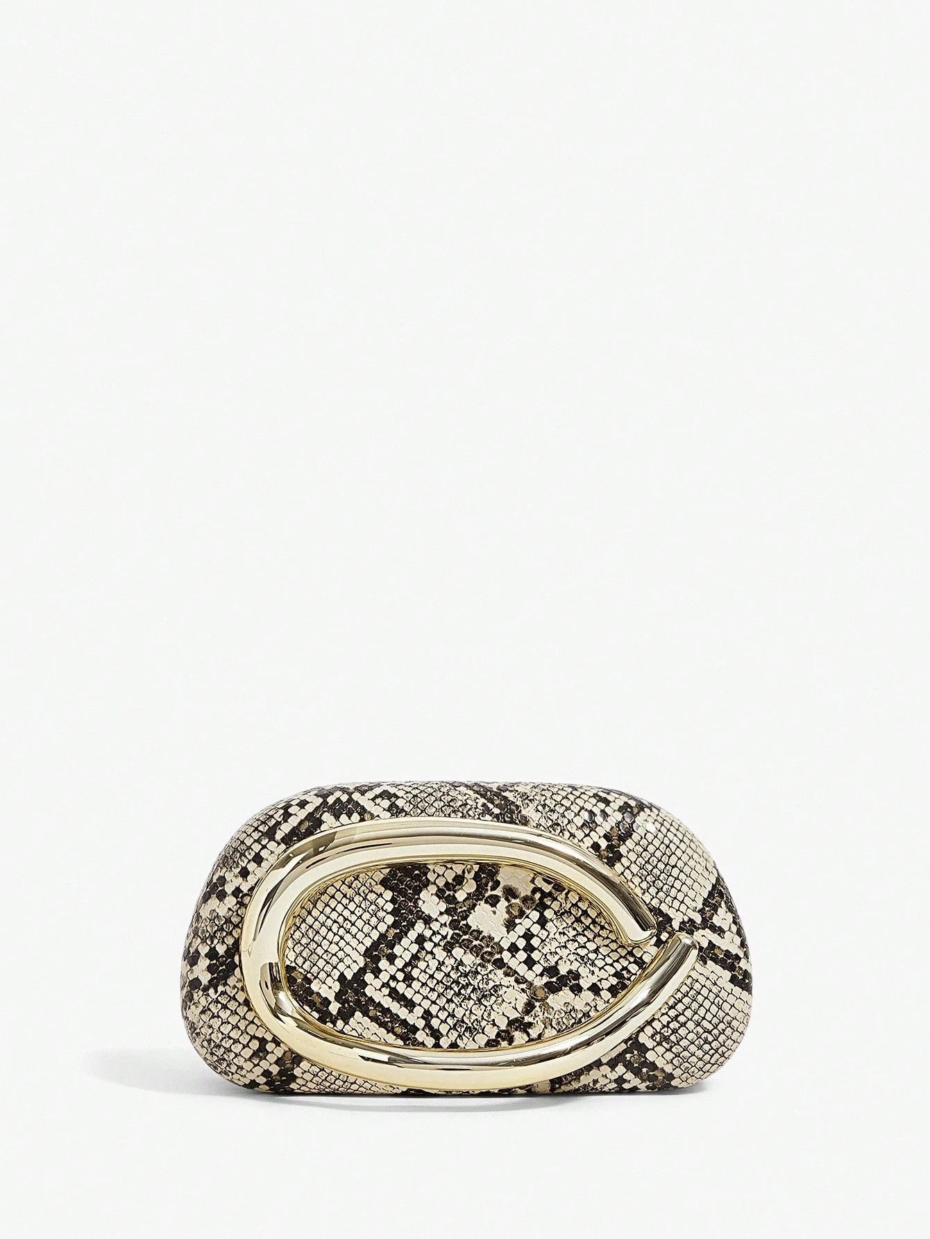 SHEIN BAE Women's Fashionable Metallic Effect Evening Party Clutch Bag, Perfectly Matching With Bridal Party, Party Bags,Perfect For Party Wedding Prom Dinner/Banquet Matching With Holiday Party Dress Evening Dress & Sequin Dress