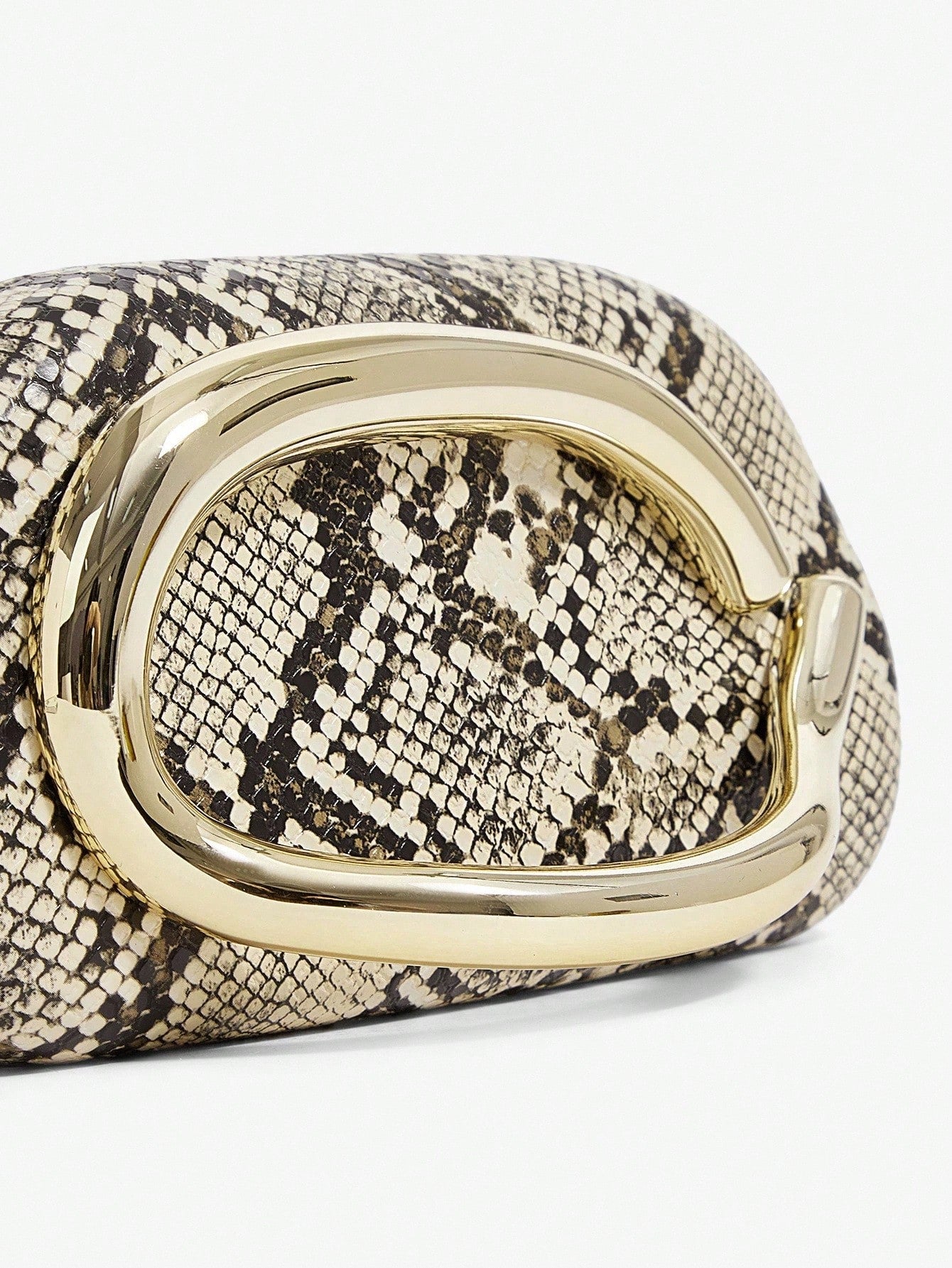 SHEIN BAE Women's Fashionable Metallic Effect Evening Party Clutch Bag, Perfectly Matching With Bridal Party, Party Bags,Perfect For Party Wedding Prom Dinner/Banquet Matching With Holiday Party Dress Evening Dress & Sequin Dress